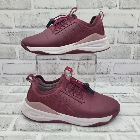 Clove Classic Royal Maroon Limited Edition Slip On Nursing Shoes Size W 6.5 - Picture 2 of 8